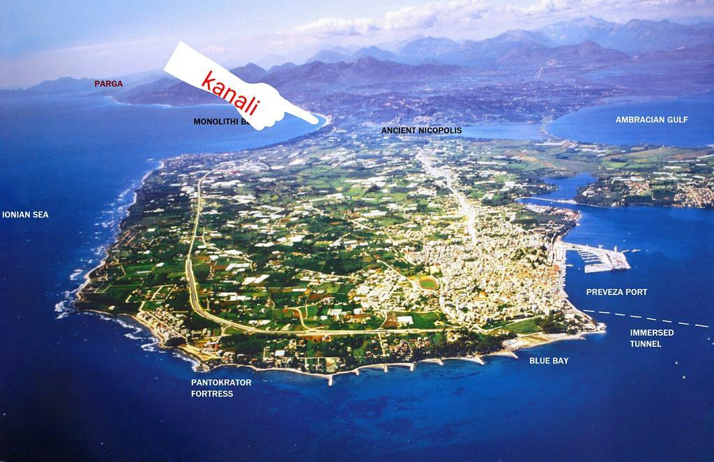 Dinos Studios Paralia Kanaliou Bagian luar foto